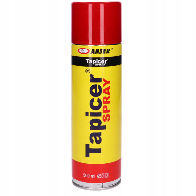 Klej Anser Tapicer Spray tkaniny skóra gąbka 500ml