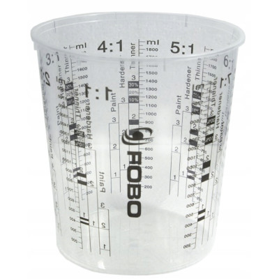 KUBEK LAKIERNICZY 680 ML Z PODZIAŁKĄ FOBO 10 SZT