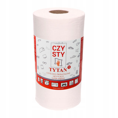CZYŚCIWO BEZPYŁOWE WISKOZOWO-POLIESTROWE TYTAN