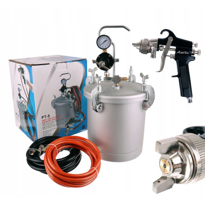 Agregat Malarski Pistolet Węże 5m auarita PT-8 1,8