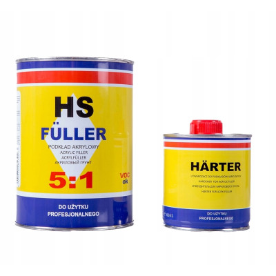 PODKŁAD AKRYLOWY HS FULLER 5:1 800ML + 160ML SZARY