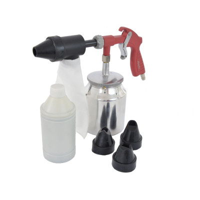 PISTOLET DO PIASKOWANIA Z 4 KOŃCÓWKAMI + KORUND