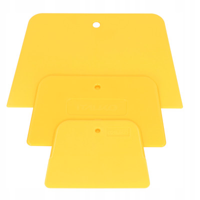 SZPACHELKI PLASTIKOWE ELASTYCZNE ZESTAW 3 sztuki komplet