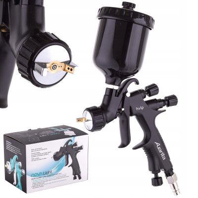 Mini Pistolet Lakierniczy AUARITA NOVA Light black Dysza 1,0mm