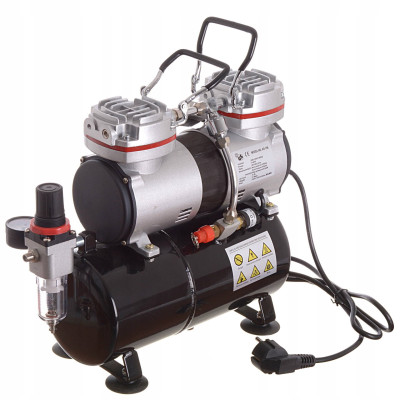 Kompresor z butlą Technic AS-196 dwutłokowy 40 l/min 6 bar