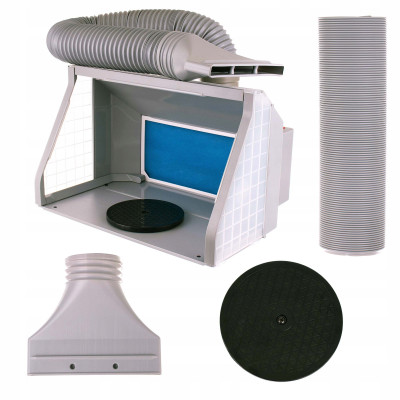 Kabina lakiernicza Modelarska Przenośna Regulacja