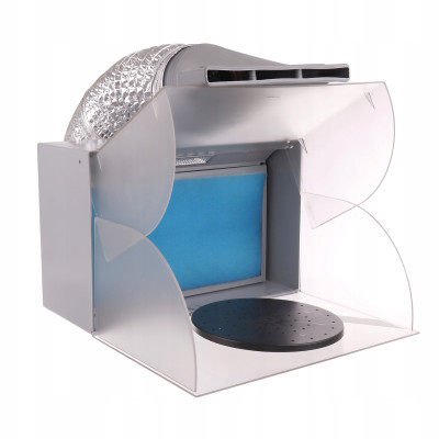 KABINA LAKIERNICZA BD-512A przenośna ze zwijadłem i oświetleniem