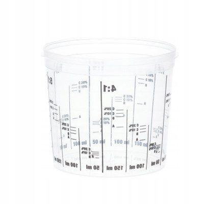 KUBEK 750ML Z PODZIAŁKĄ PREMIUM 10 SZT.