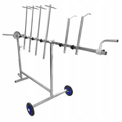 STOJAK WÓZEK LAKIERNICZY OBROTOWY 6 RAMION OCYNK