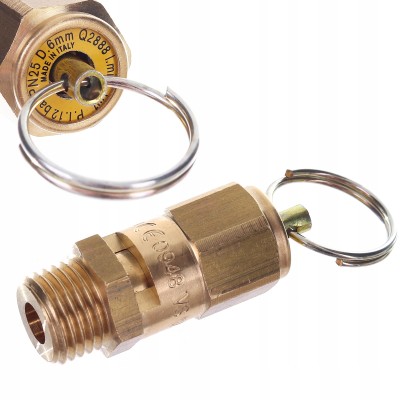 ZAWÓR BEZPIECZEŃSTWA 1/4"GZ 12bar AIR TEK