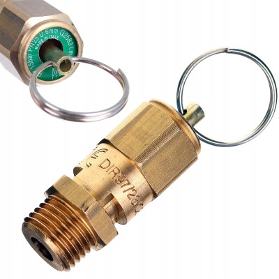 ZAWÓR BEZPIECZEŃSTWA 1/4"GZ 15bar AIR TEK