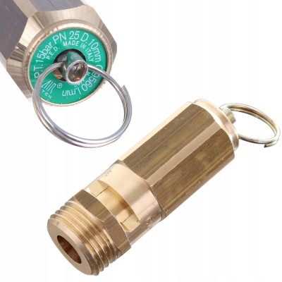 ZAWÓR BEZPIECZEŃSTWA 1/2"GZ 15bar AIR TEK