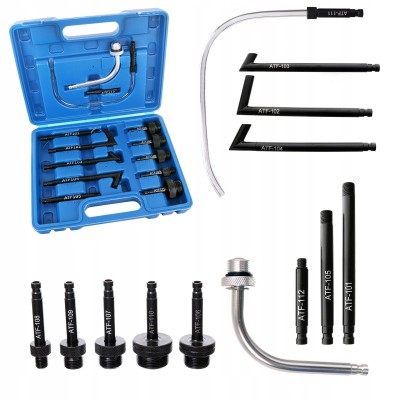 Zestaw LT-QX10326 adapterów do wymiany oleju w automatycznej skrzyni biegów