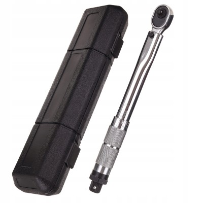 Klucz dynamometryczny 5-25Nm 1/4” 280mm z blokadą CrV Dwustronny z Blokadą