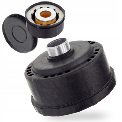 Calowy FILTR POWIETRZA CS-1(2) HEPA 1" WLOTOWY obudowa plastik