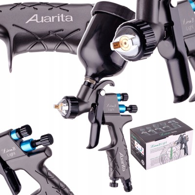 Pistolet lakierniczy MINI AUARITA LION B Light 0,8mm HVLP do Zaprawek 250ml