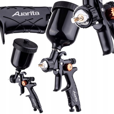 Pistolet lakierniczy MINI AUARITA LION 2 Light 1,0mm HVLP do Zaprawek 250ml