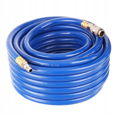 Waż Pneumatyczny PVC 10mm x 15m Szybkozłączki