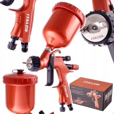 Pistolet Lakierniczy PREMIUM HVLP 1,3mm PRO ITALCO SHINE 2 do Malowania
