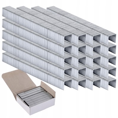 Zszywki Tapicerskie Typ80 GA21 14mm 5000szt do Zszywacza Pneumatycznego