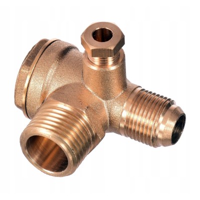 Zawór Zwrotny do Sprężarki na 1/2' Z x 3/8' Z cala - BNV-001