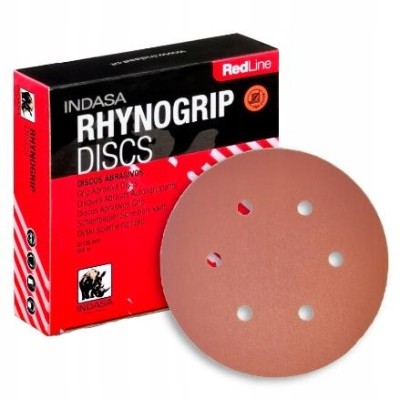 DYSKI INDASA RED NA RZEP 6 OTWORÓW P2000 - 5 SZT.