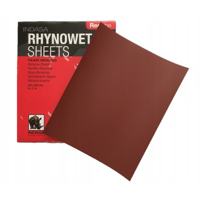 INDASA RED PAPIER ŚCIERNY WODNY P120 - 50 ARKUSZY