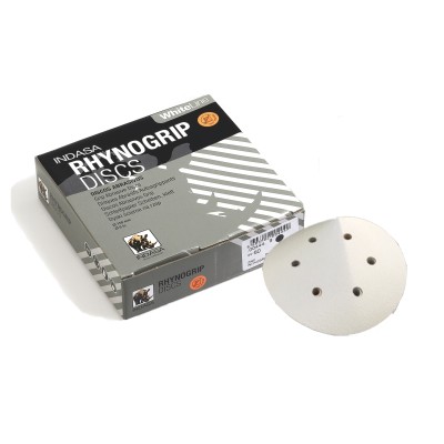 DYSKI INDASA WHITE LINE NA RZEP P320 PACZKA 50 szt