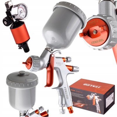 Pistolet Lakierniczy PREMIUM LVMP 1,3mm ITALCO SHINE 2 z filtroreduktorem