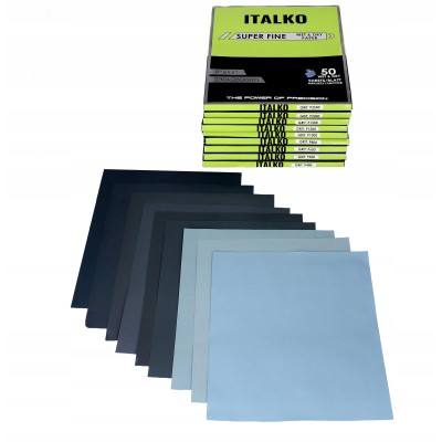 Papier wodny ITALKO jakość MATADOR P500 - 50 szt.