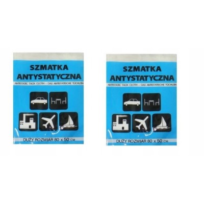 Szmatka antystatyczna Escal 80 x 50 cm zestaw 2 sztuki