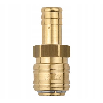 SZYBKOZŁĄCZKA MOSIĘŻNA NA WĘŻA 10 MM RECTUS TYP 26