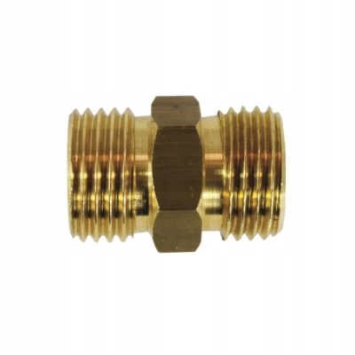 NYPEL ŁĄCZNIK 1/4" x 1/4" RECTUS GWINT ZEWNĘTRZNY